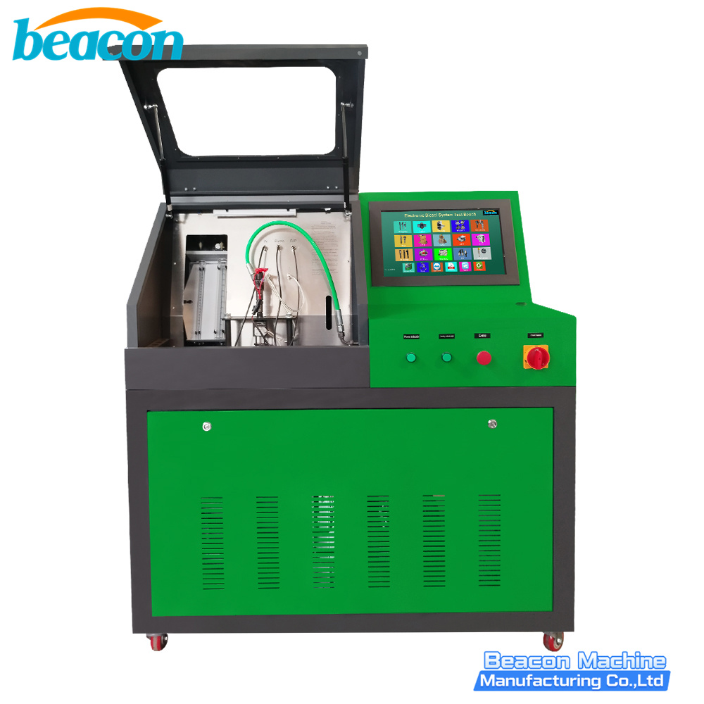 {Auto Repair Stand CRS5000S Common Rail Injector Test Machine Diesel Injector Test Bench With Measuring Cup Flow Meter}