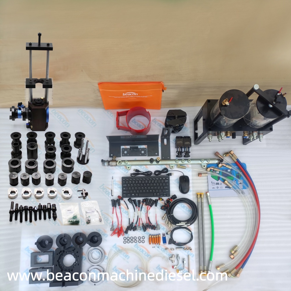 {CR1016 High Pressure Common Rail Diesel Fuel Injector and Pump Test Bench with HEUI EUI EUP Testing}
