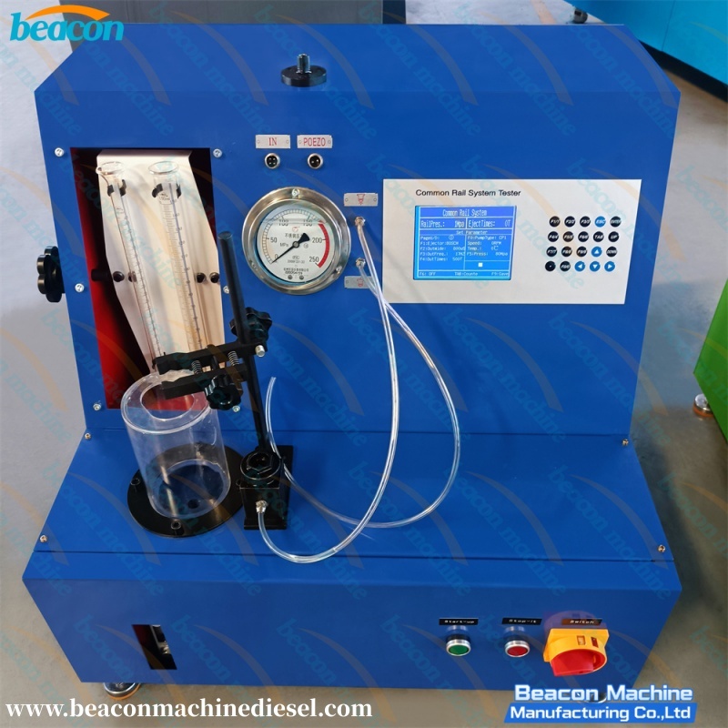 {Eps100s Common Rail Injector Test Bench Calibration Machine With Pressure Gage}