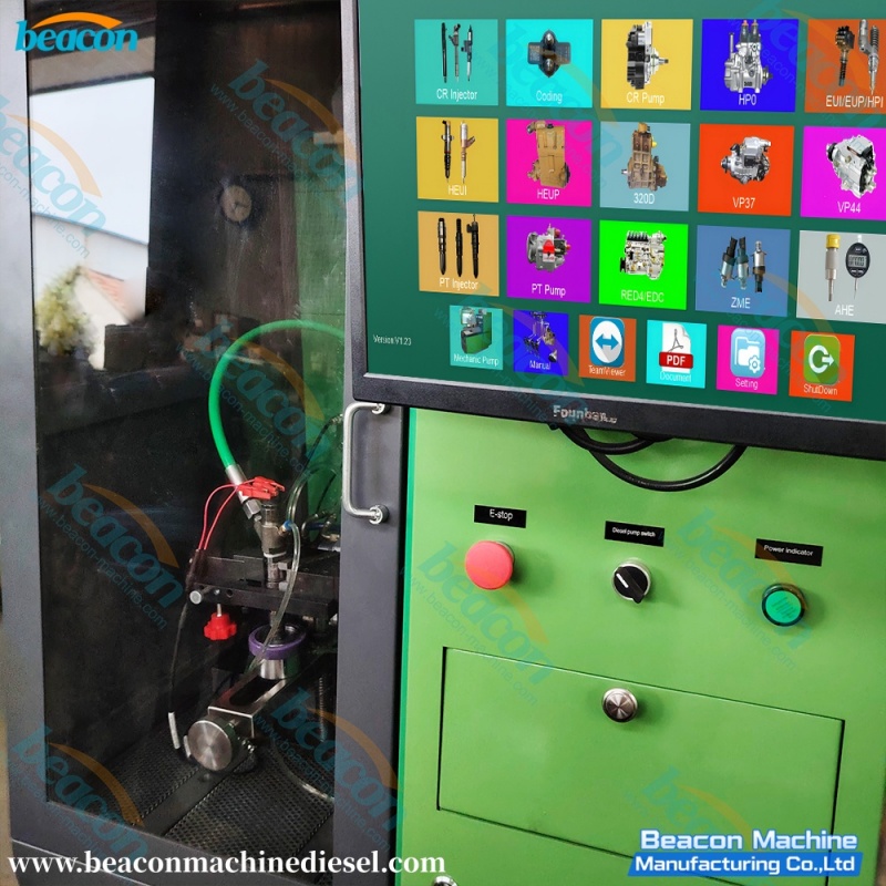 {EUI EUP Cambox Test System BC300 Common Rail Injector Pump Test Bench}