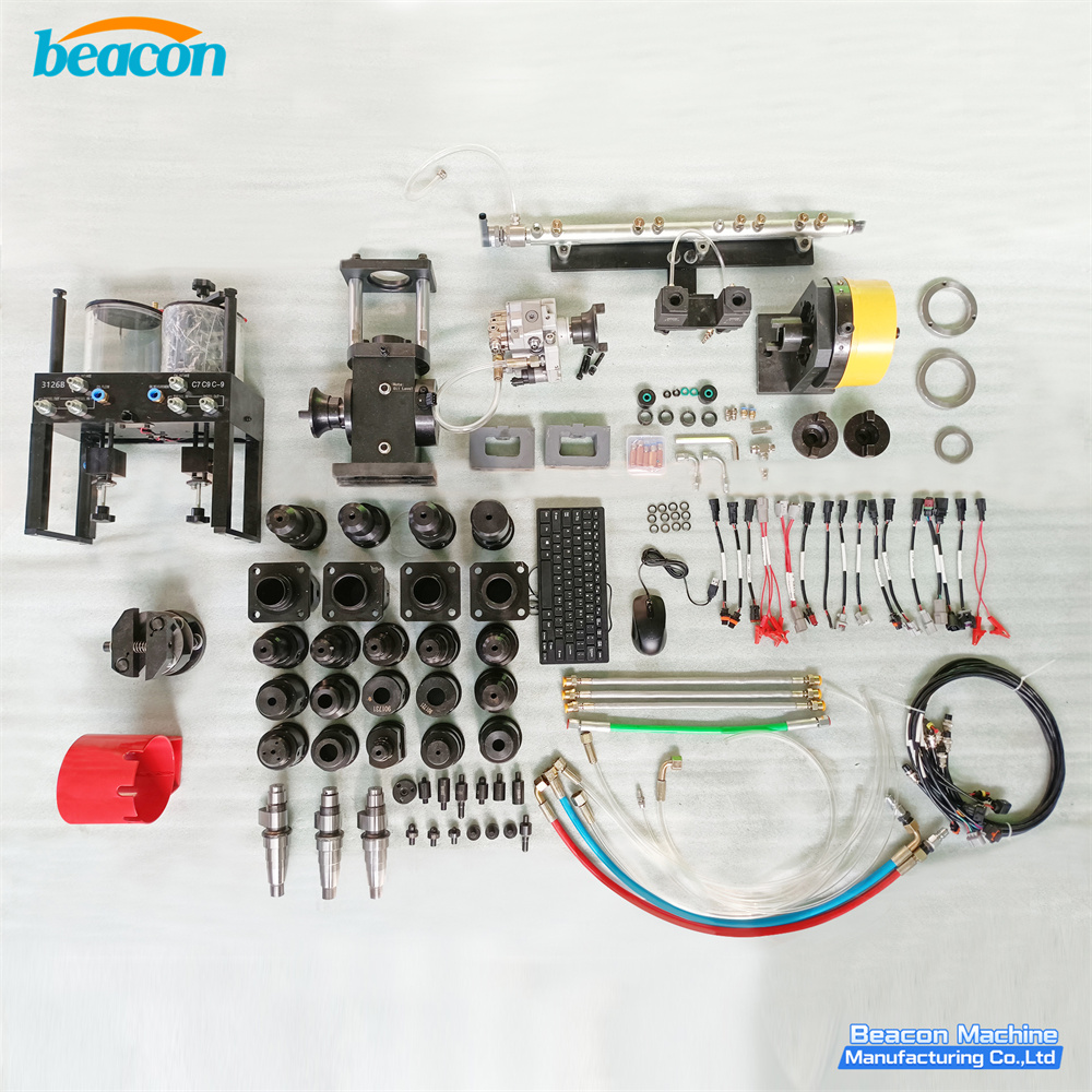 {Beacon Machine Diesel CR IP800 Common Rail Diesel Injector Fuel Injection Pump Test Bench}
