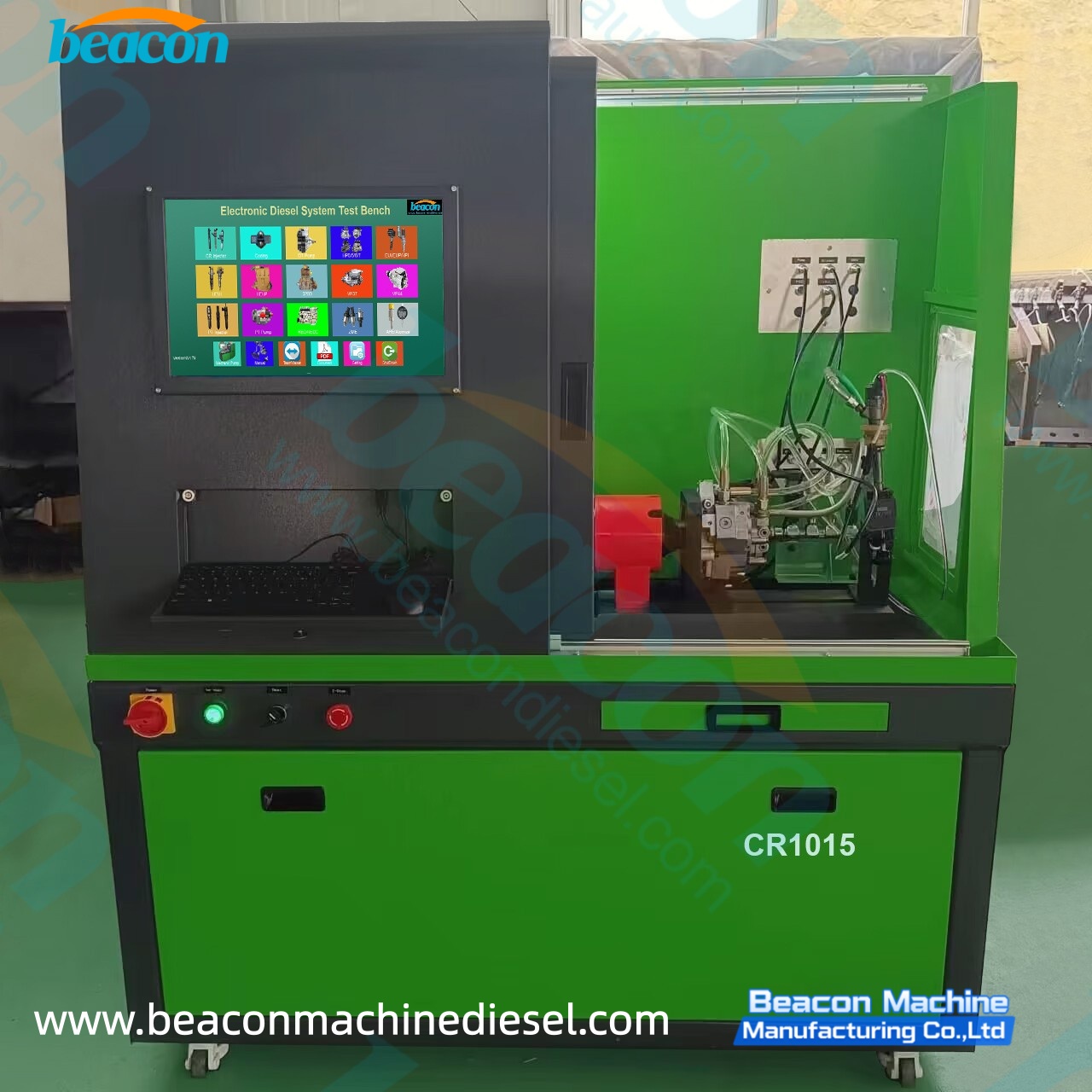 {CR1015 HEUI EUI EUP CAMBOX Common Rail Injector Pump Calibration Machine }