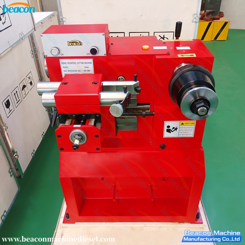{T8445 Brake Discs and Drums Rotor Cutting and Grinding Lathe Machine }