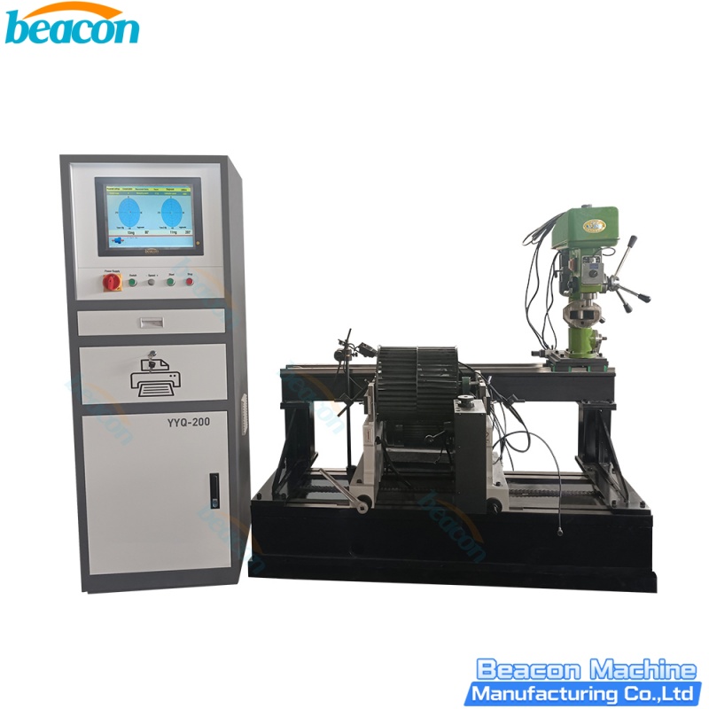 { YYQ-200A Crank Shaft Turbo Balancing High Speed Dynamic Balancing Machine with drill}