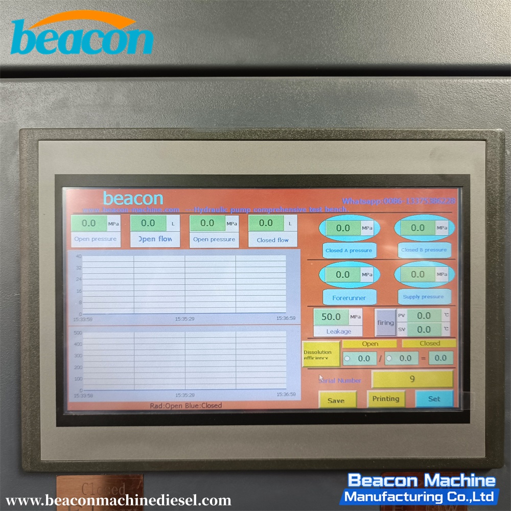 {HP-B Power Hydraulic Pump test Bench}