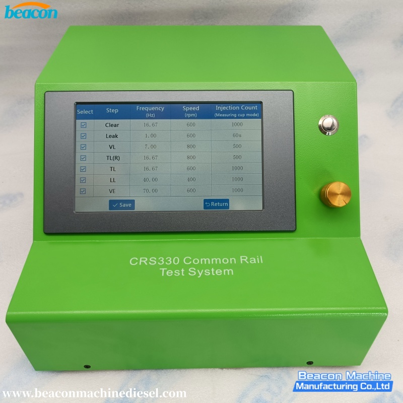 {CRS330 Common Rail Injector Tester System Simulator }