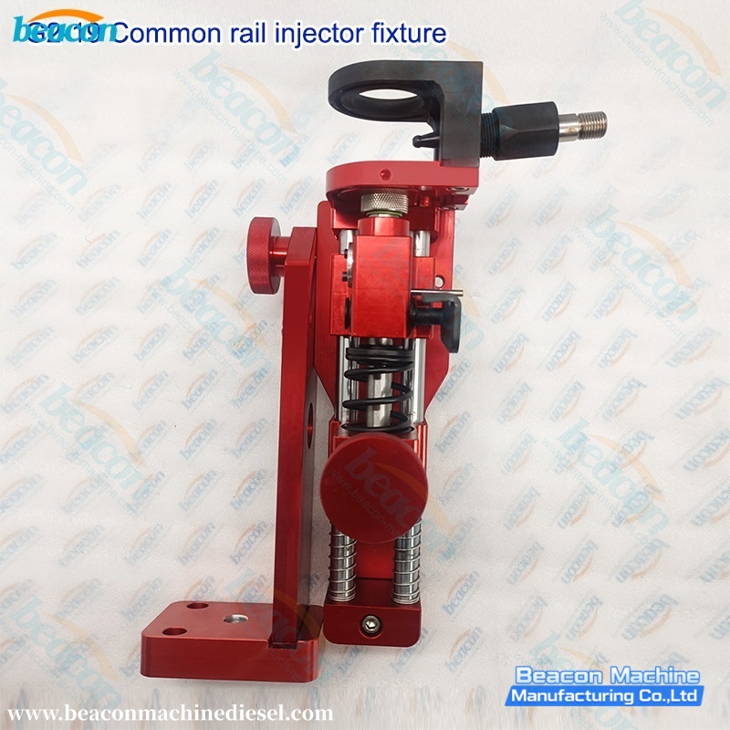 {G2-19 Common Rail Injector Fixture for Test Bench Secure Mounting}