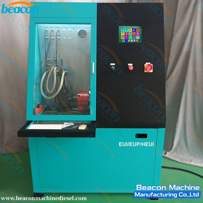 { EUI EUP HEUI  Common Rail Injector Pump Test Bench for HP0 Injector Testing}