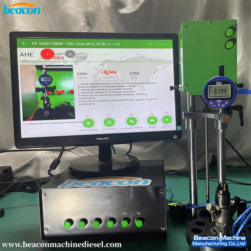 {CRM950 3-Stage Common Rail Injector Tester Calibration Tool}