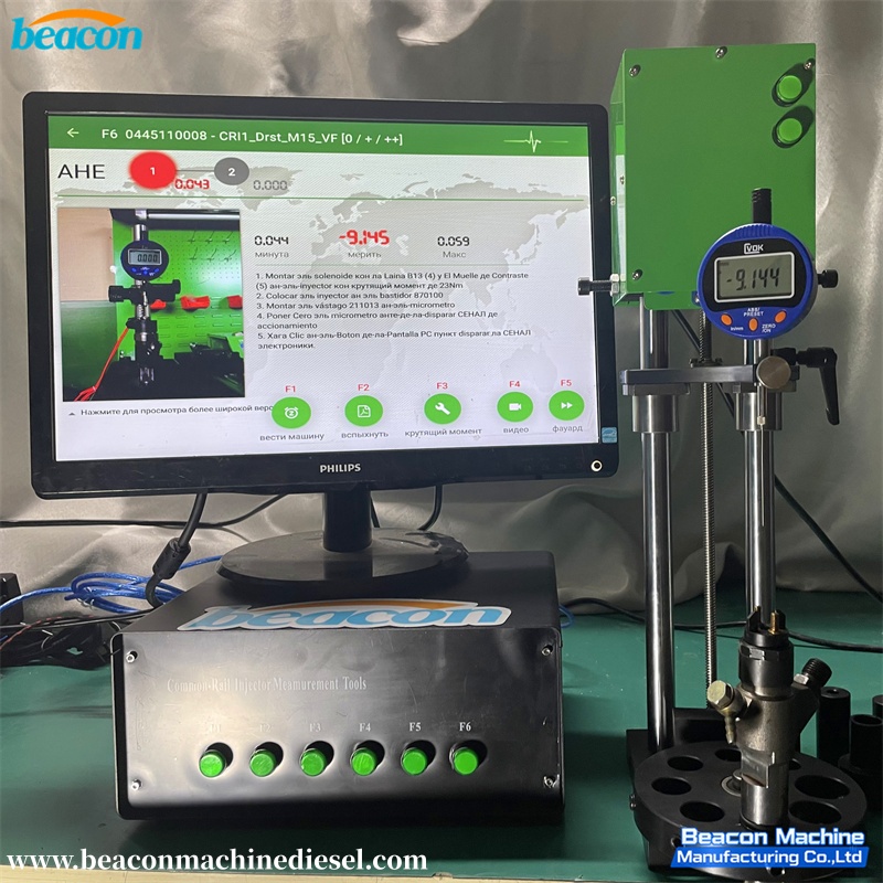 {CRM950 3-Stage Common Rail Injector Tester Calibration Tool}