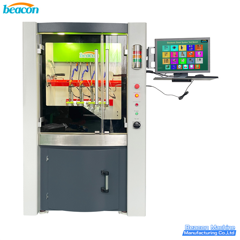 {New Model Bc800 Pro Common Rail Injector Test Bench With 4 Pcs Injector Testing In One Time}