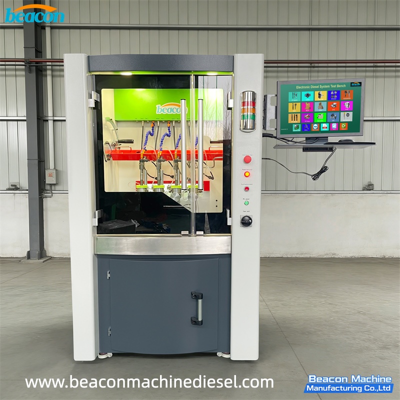 {New Model Bc800 Pro Common Rail Injector Test Bench With 4 Pcs Injector Testing In One Time}
