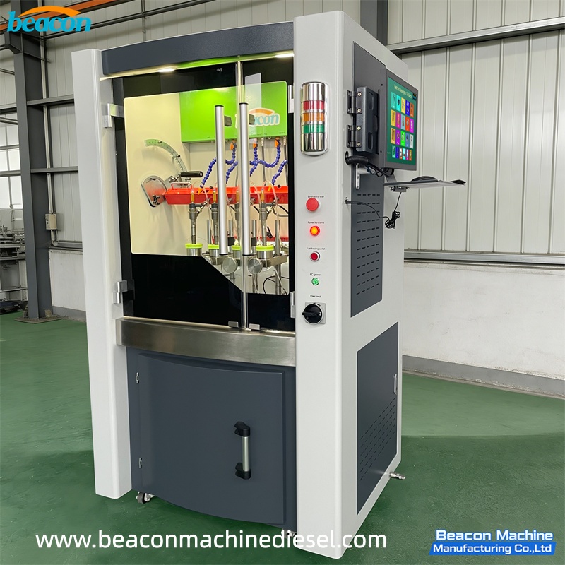 {New Model Bc800 Pro Common Rail Injector Test Bench With 4 Pcs Injector Testing In One Time}