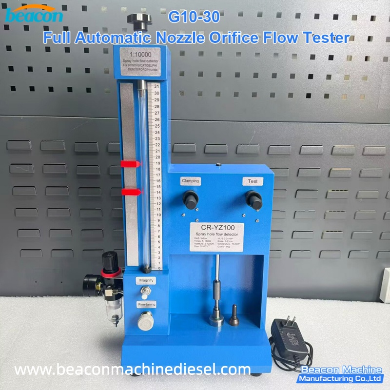 {G10-30 CR-YZ100 Fully Automatic Fuel Injector Nozzle Flow Tester}
