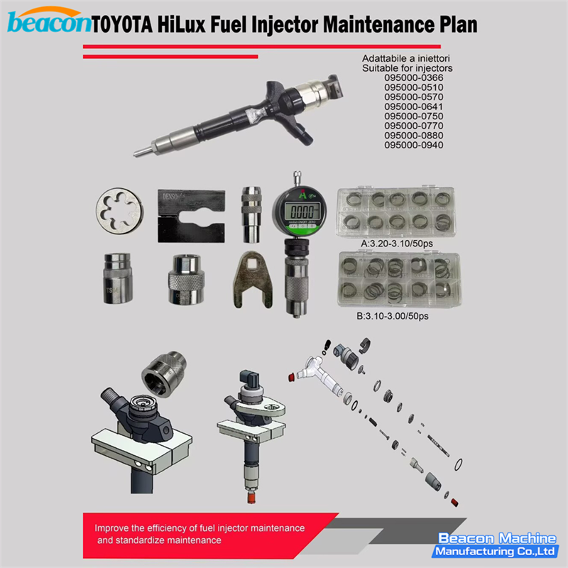 {G4-90 Toyota Hilux Injector Repair Disassembly Tools}
