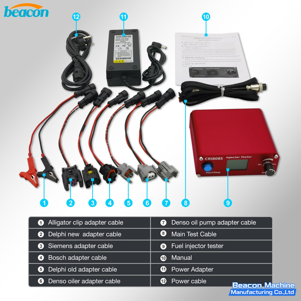 {CRI808S Common Rail Injector Tester With AHE Function}
