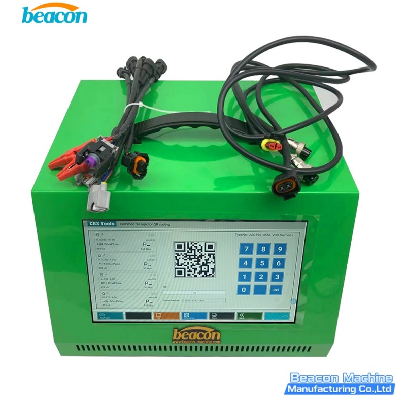 {QR-1000S Diesel Fuel Electronic Common Rail Injector coding Tester for Testing Magnetic and Piezo Injectors}