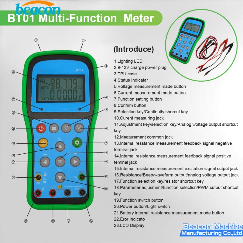 {BT01 Multi-function Meter}