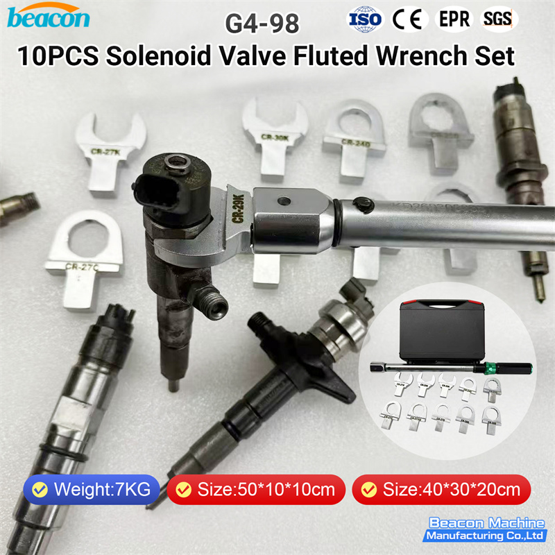 {G4-98 10 Piece Set Of Solenoid Valve Lace Wrench Kit}