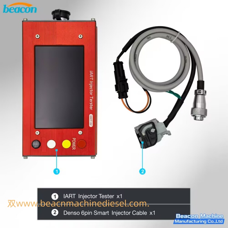 {For Denso 6-Pin Portable IART-3 Injector Tester Smart Injectors Testing Voltage Inductance Resistance Temperature Pressure}