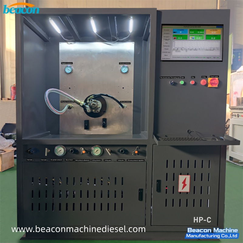 {HP-C Digital Hydraulic Test Stand Car Power Steering Pump Pressure Flow Leakage Calibration Machine}