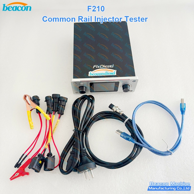 {F210 Common Rail Injector Tester for Piezo Injectors with Dynamic Insulation Test}