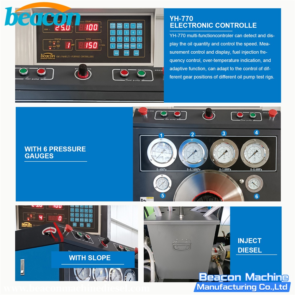  Diesel Fuel Injection Pump Test Bench