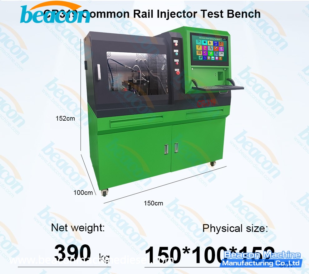 Common Rail Diesel Fuel Injector Test Bench