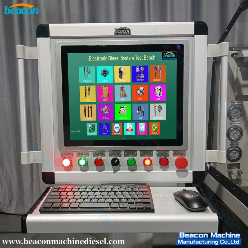 Common Rail Injector Pump Testing Machine 