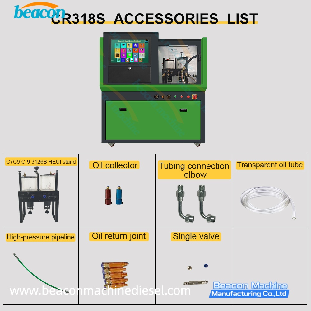 Common Rail Injector and CAT C7 C9 C-9 HEUI test Bench 