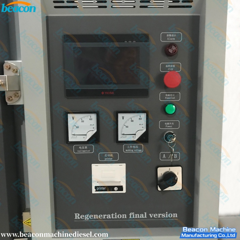 DPF-RGE Smart High Temperature DPF Regeneration Cleaning Machine