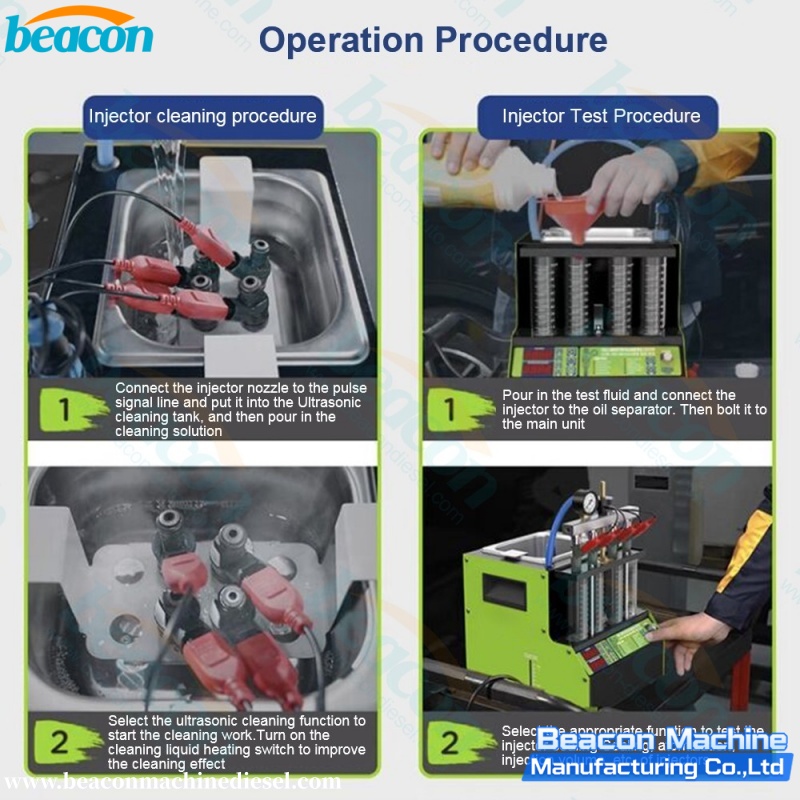 Fuel Injector Tester and Cleaner