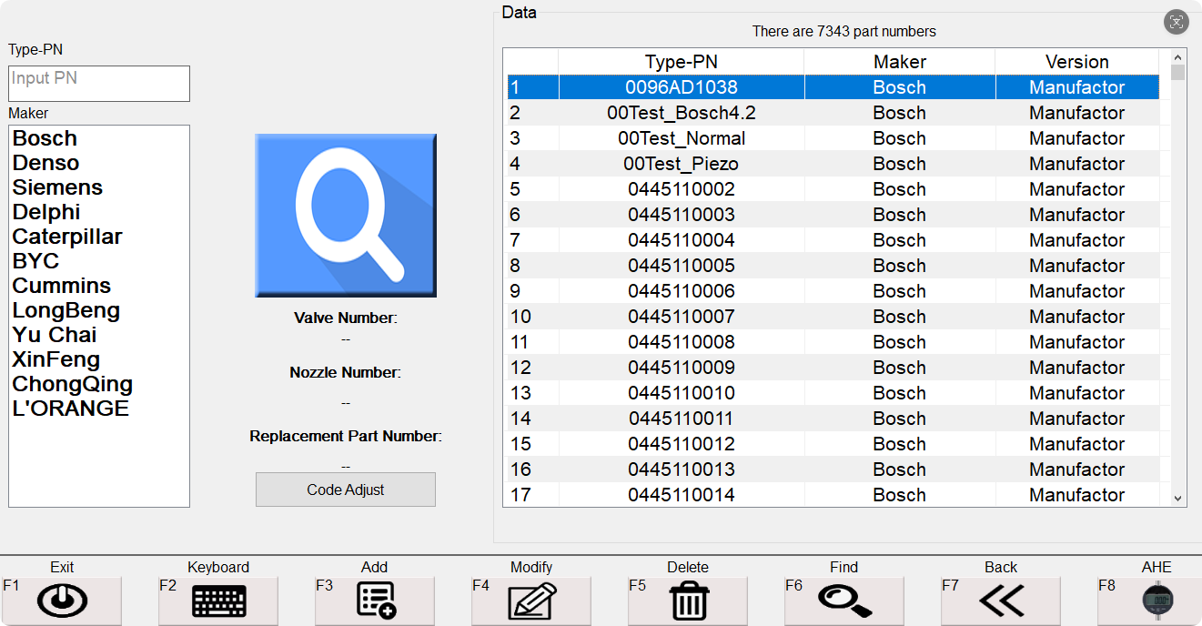 Diesel Test Bench Software System 