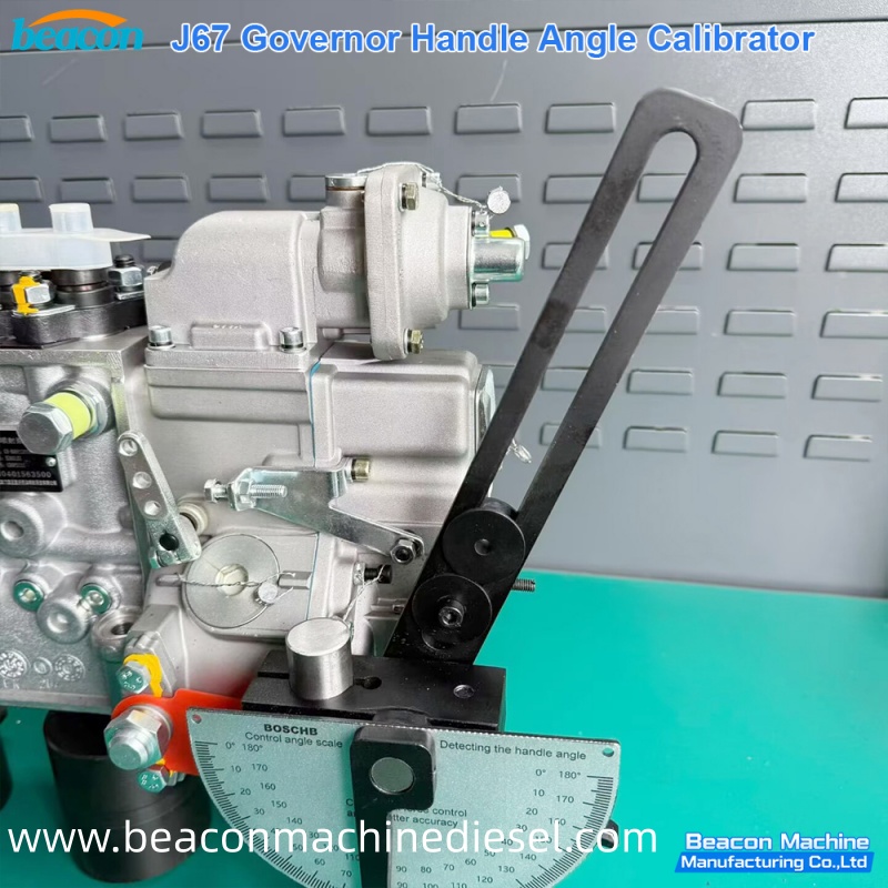 Governor Handle Angle Calibrator
