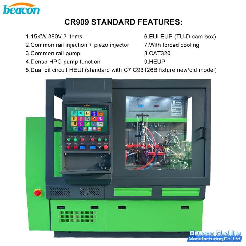 CR909 HEUI EUI EUP Common Rail System Test Bench