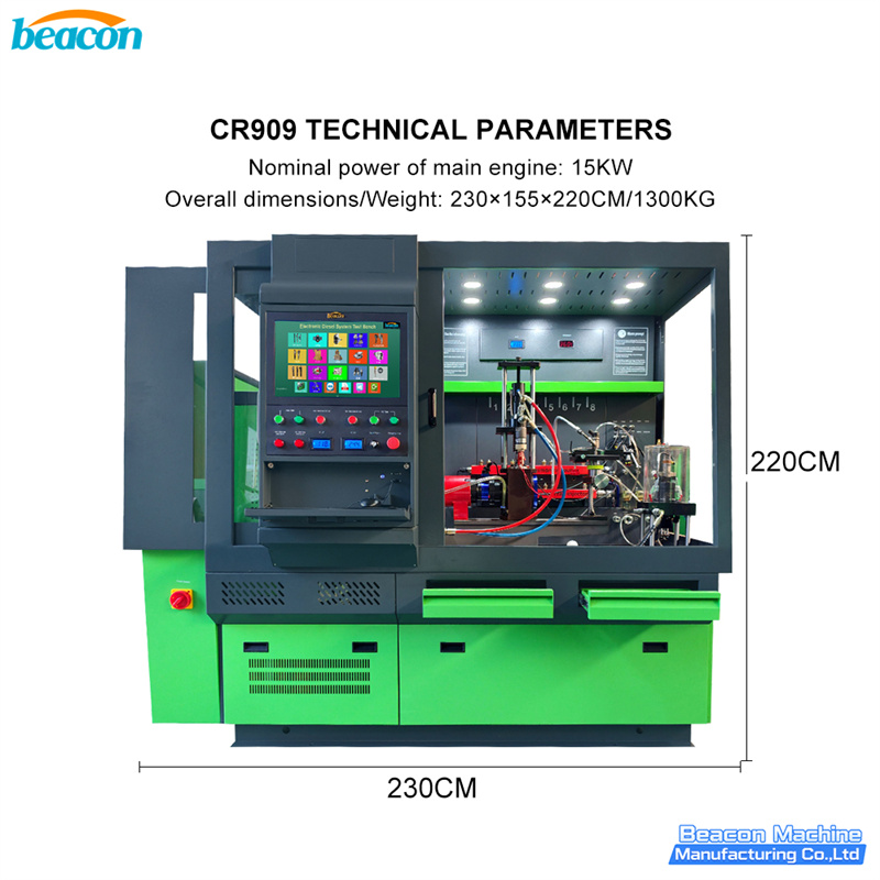 CR909 HEUI EUI EUP Common Rail System Test Bench