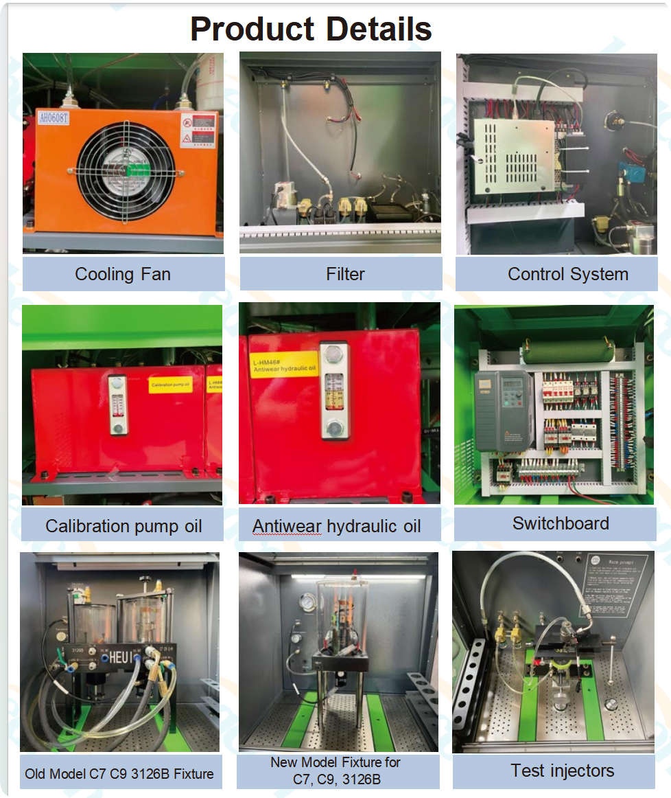 HEUI Common Rail Injector Test Bench HEUI Common Rail Injector Test Bench