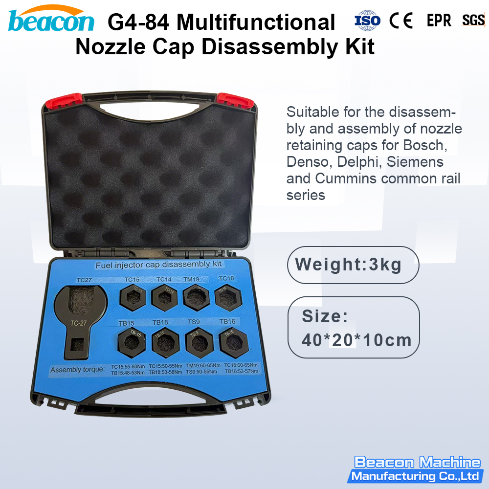 Fuel Injector Nozzle Cap Removal Assembly Kit Fuel Injector Nozzle Cap Removal Assembly Kit