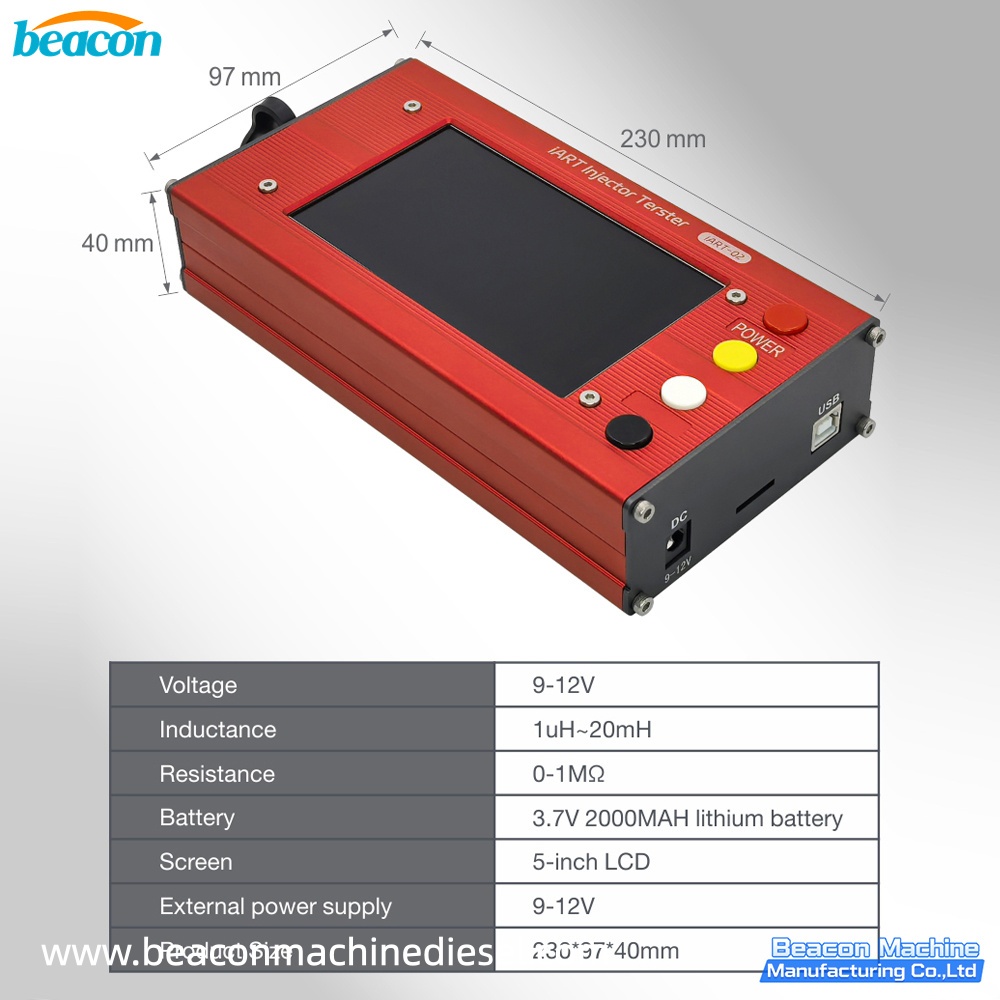 IART02 Denso 6 Pin Smart Injector Tester IART02 Denso 6 Pin Smart Injector Tester