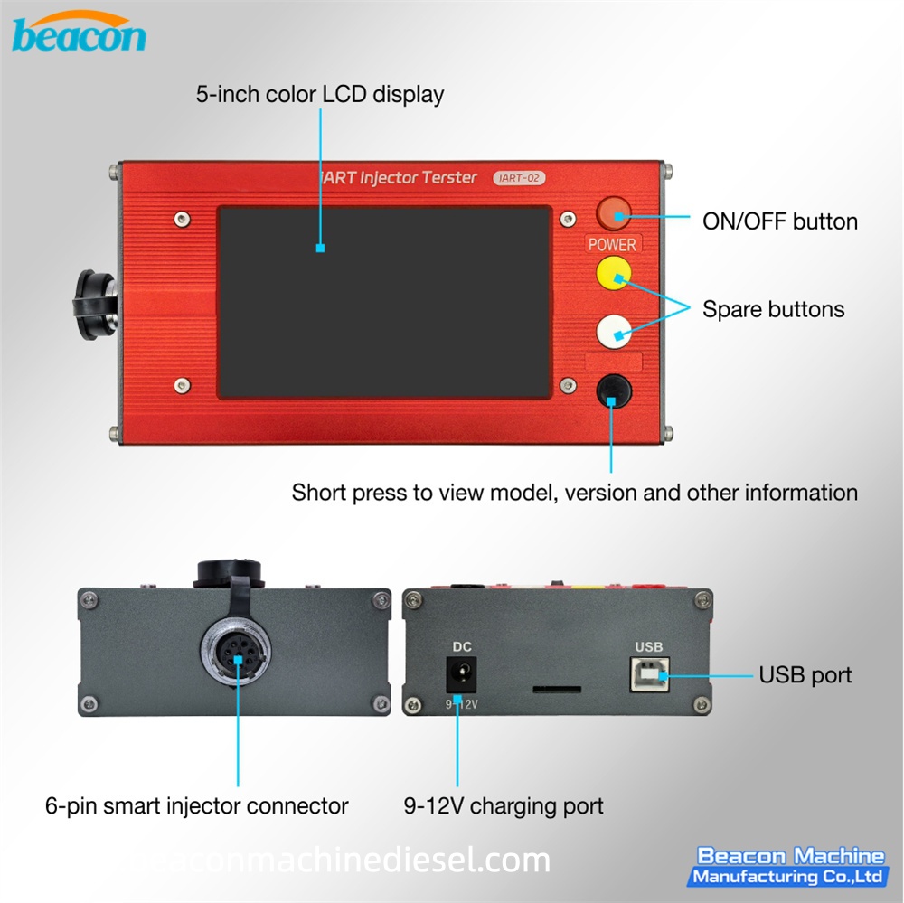 IART02 Denso 6 Pin Smart Injector Tester IART02 Denso 6 Pin Smart Injector Tester