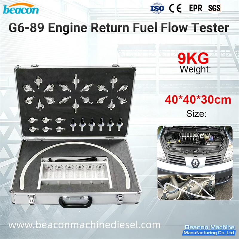 Engine Fuel Return Flow Tester 