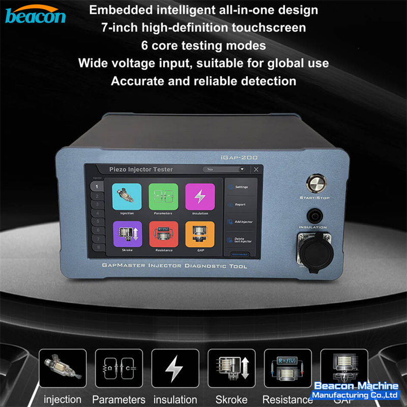 Electromagnetic fuel injectors Piezoelectric fuel injector tester Electromagnetic fuel injectors Piezoelectric fuel injector tester