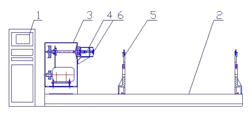 YYW 5000A Dynamic Balancing Machine for Heavy Rotor